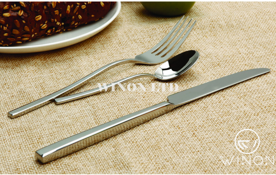 Stainless Steel Knife And Fork Set Of Four (KENT)