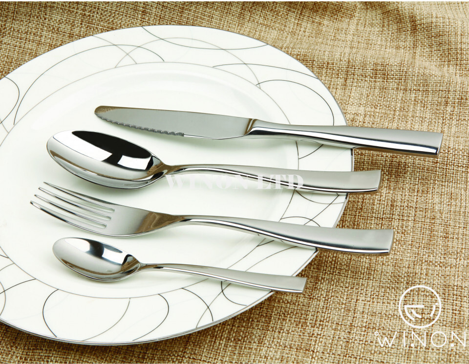 Stainless Steel Knife And Fork Set Of Four (Henry)