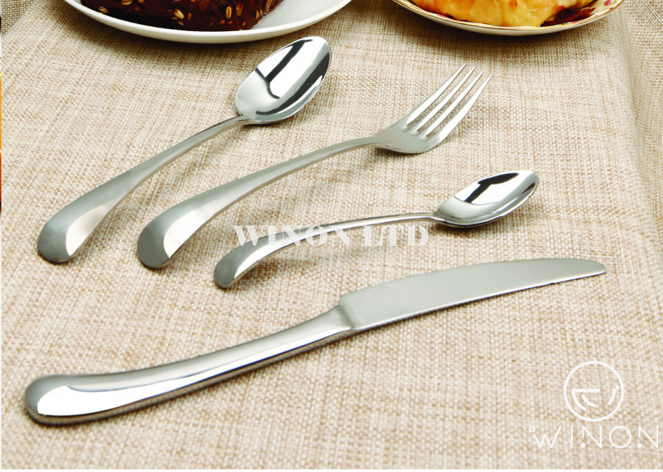 Stainless Steel Knife And Fork Set Of Four (#805)