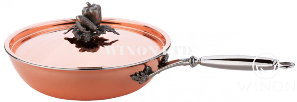 Plain Design Copper Pot D240X70