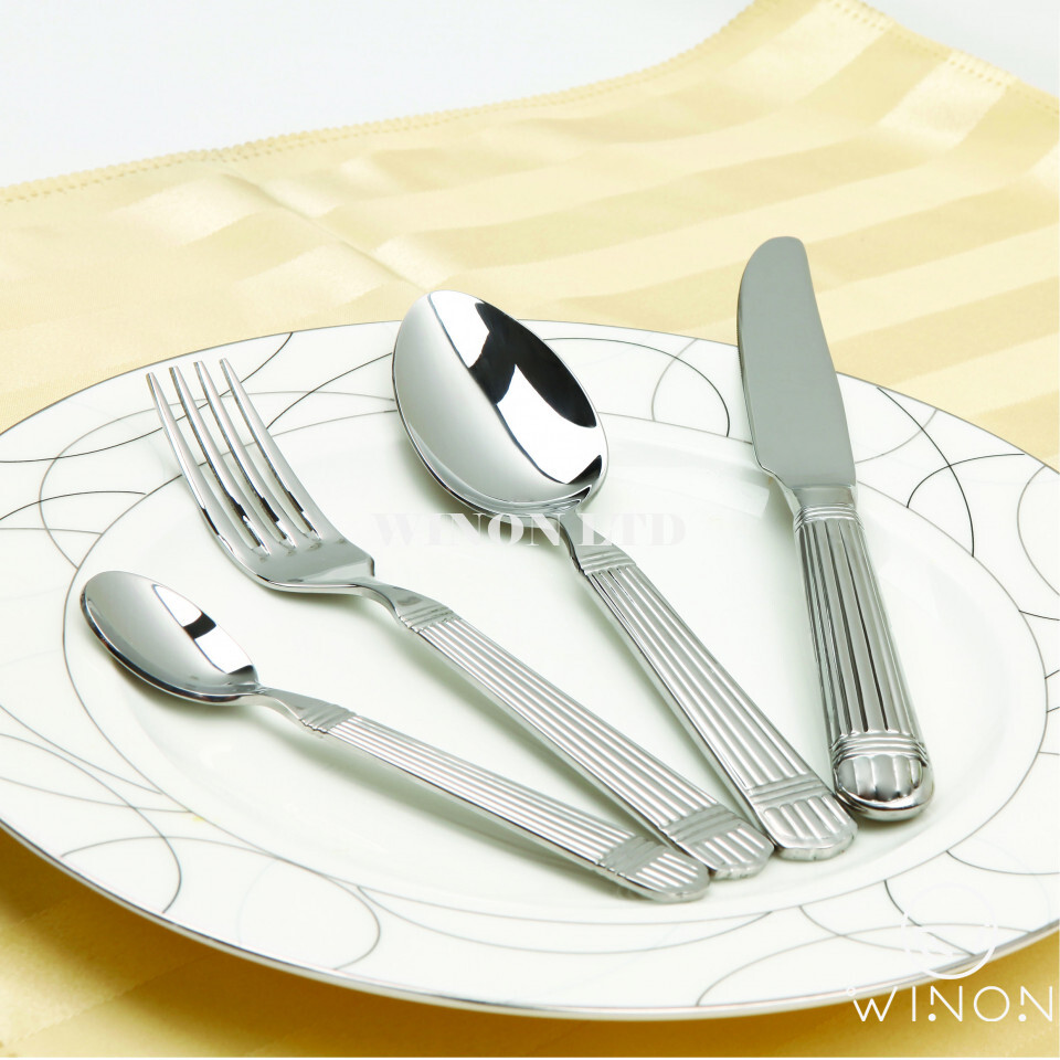 Stainless Steel Knife And Fork Set Of Four (Wedgewood)