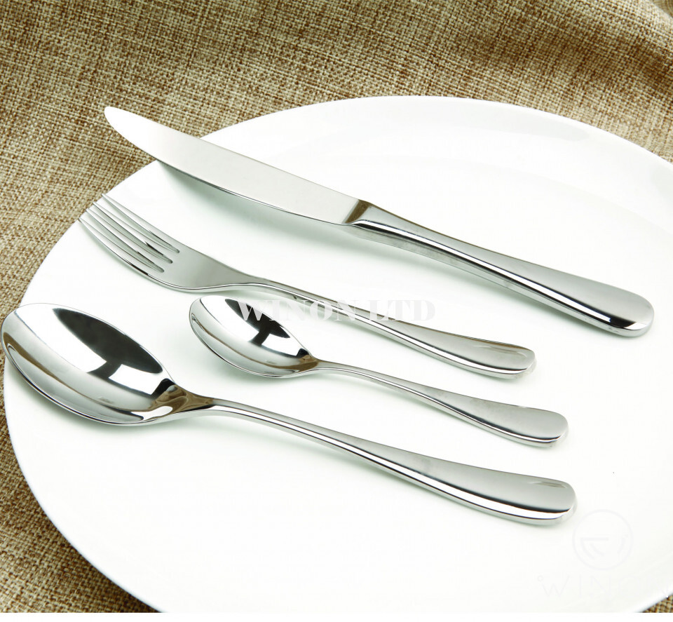 Stainless Steel Knife And Fork Set Of Four (Lido)